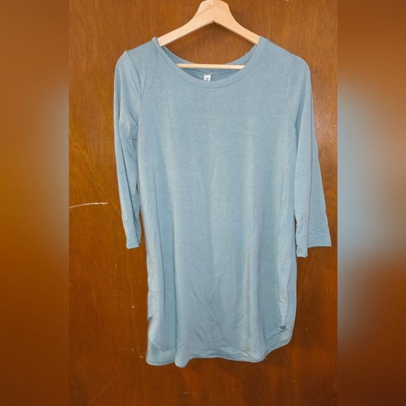 Zenana Outfitters Tops - Zenana Premium Sky Blue Long Sleeve Top